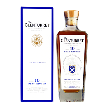 Glenturret 10Y Peat Smoked Highland Single Malt Scotch Whisky 50%